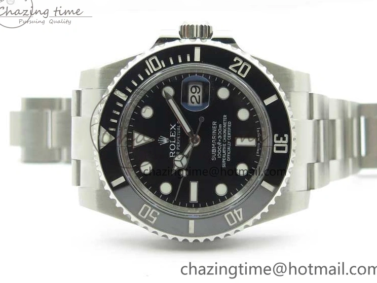 MiroTime 0111 Submariner 116610 LN Black Ceramic ARF 1:1 Best Edition 904L SS Case and Bracelet A2824 V FastDry 2850